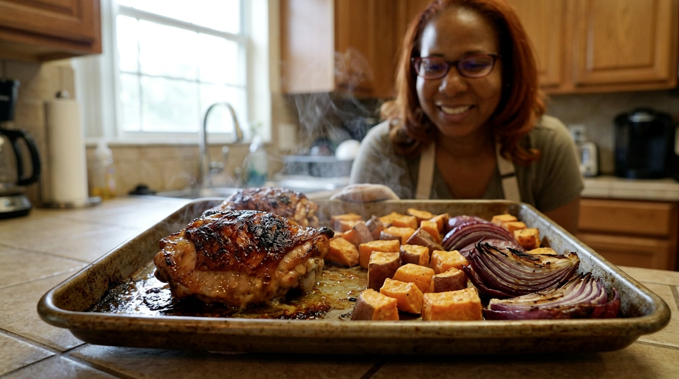 The Sizzling Sheet Pan Reveal